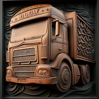 3D мадэль Volvo F85 (STL)